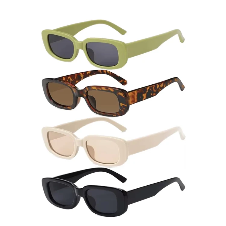 retro trendy Retro Fashion Eco Friendly Wholesale Trendy Designer Sunglasses Woman Square Classic Vintage Sunglasses