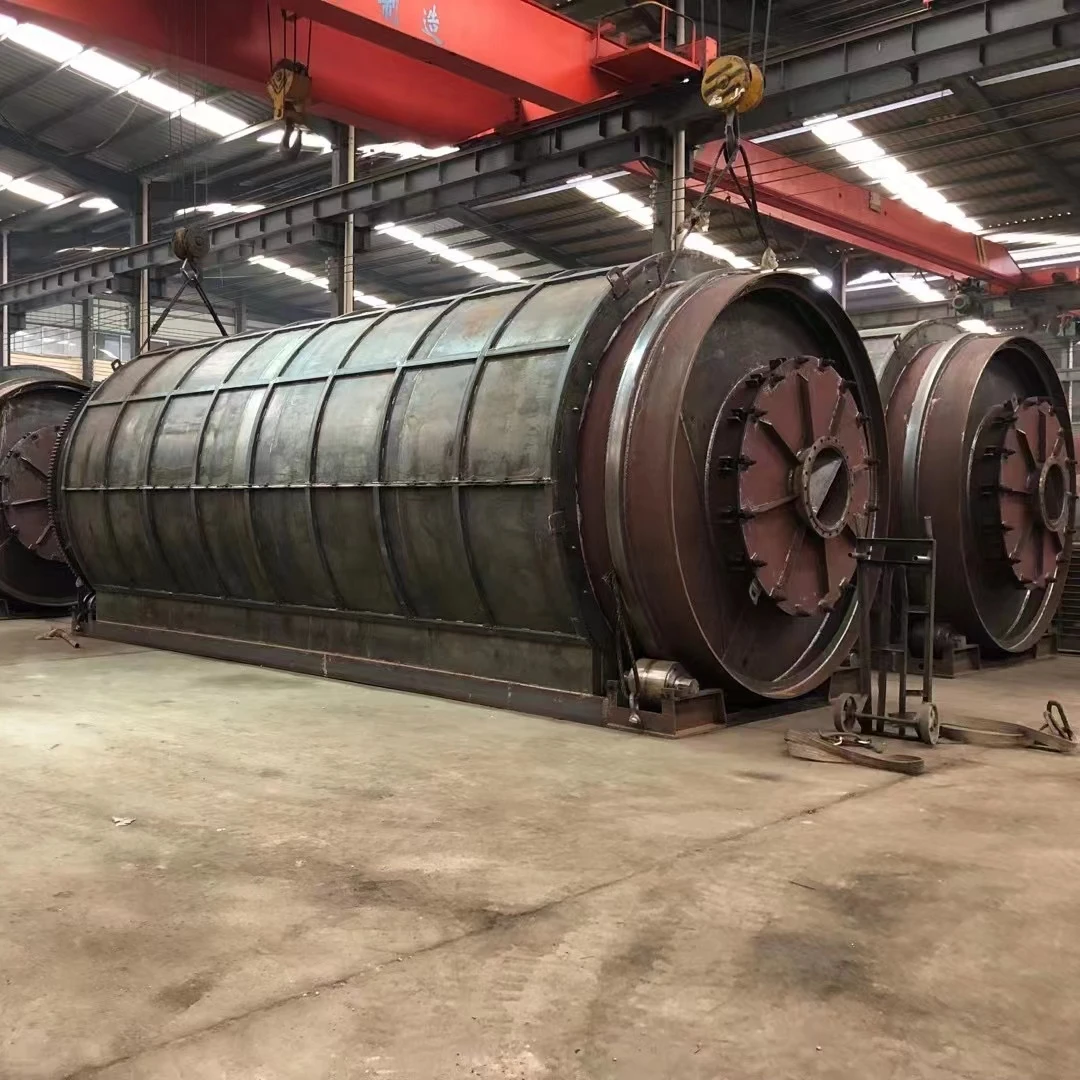 Пиролизная машина для пластиковых шин 5T/D установка не
