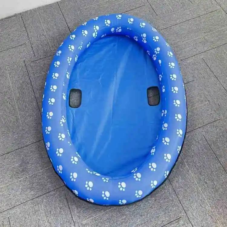Pet Training Interactive Entertainment Aquatic Supplies PVC Inflatable Dog Pool Float Water Raft Swim Pool Bed For Pet