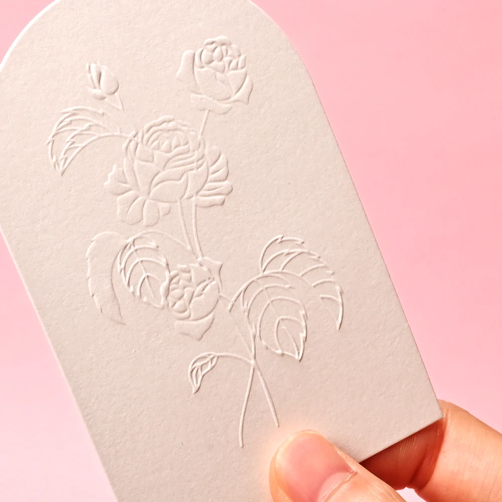 High Quality Custom Debossed Logo Blotter Paper Strip Manufacturer Perfume Strips Perfume Tester Papers