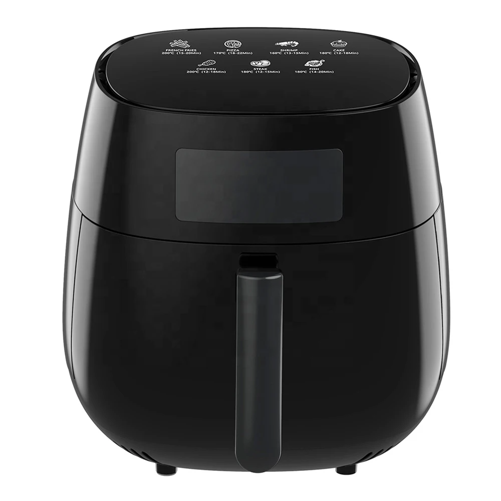 1400w 5l 5.5l Touch Screen Deep 2021 China Custom Cooker Digital 5 Liter 6 in 1 Electric Air Fryer