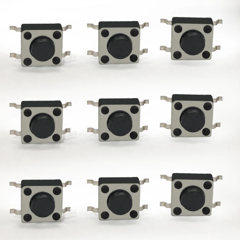 
Factory Momentary 6*6 mm tact switch 4 pin DIP type for Free Sample Tact Switch Tactile Push Button Switch 6X6 6*6 