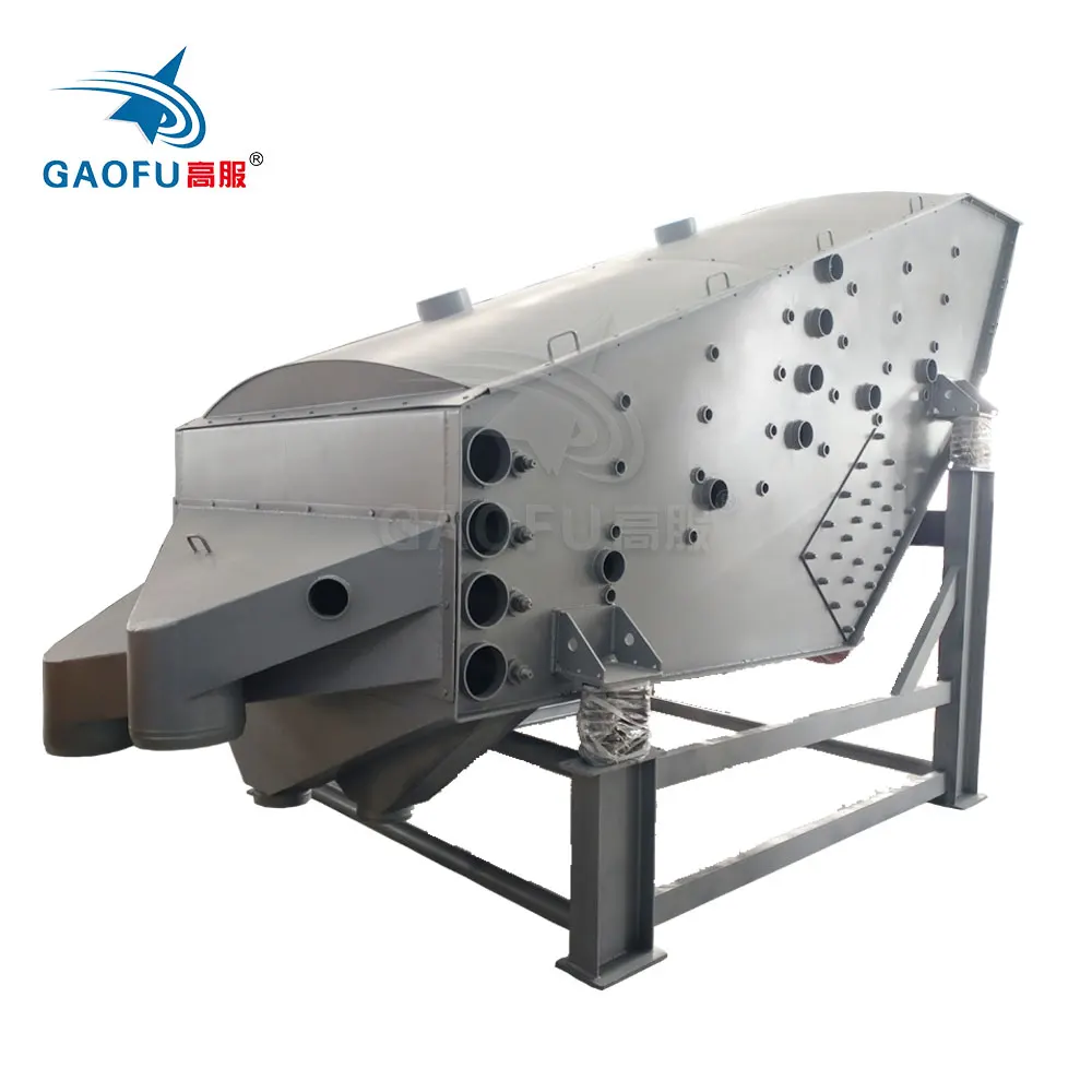 Gravel vibrating sifter perlite screening large output probability vibration sieve equipment