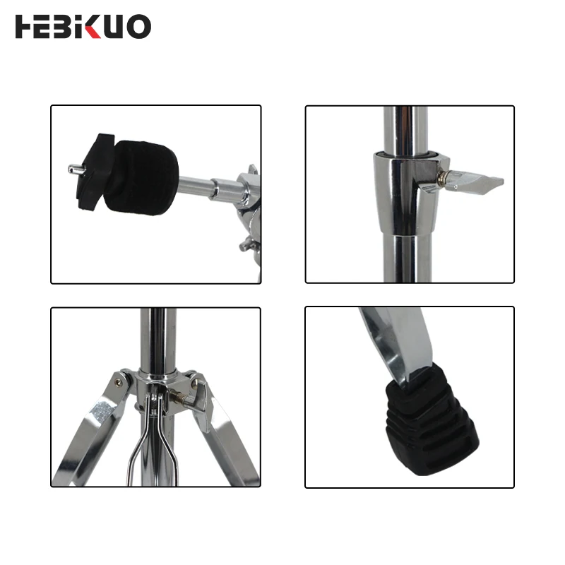 G310 Chrome plated display drum ride cymbals stand