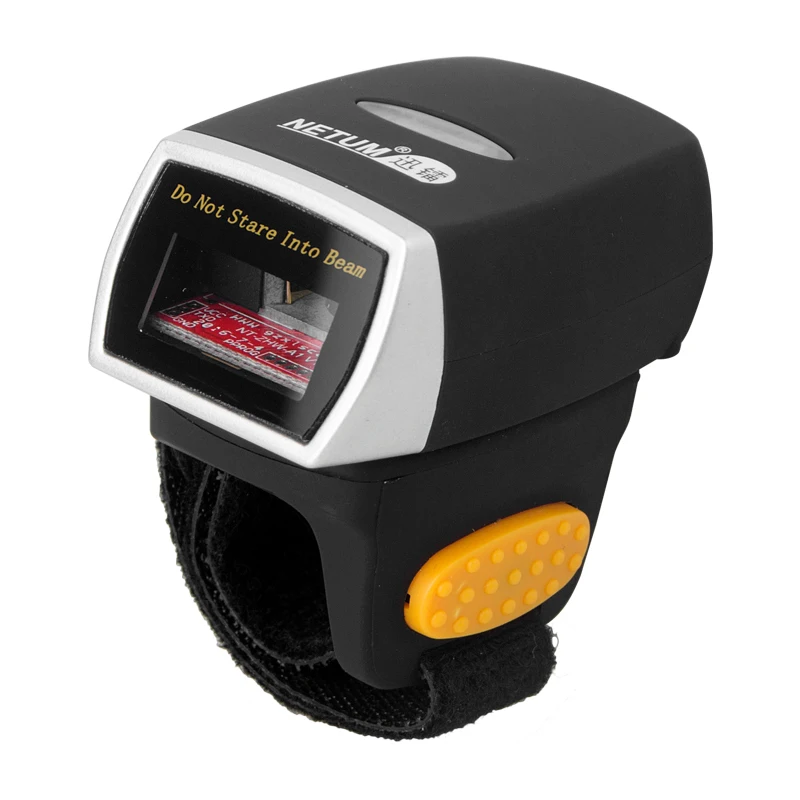 NT-R3 Finger Bluetooth Barcode Scanner Wireless CCD Ring Reader