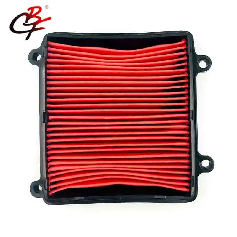 CBF Motorcycle air cleaner accessories For HONDA XR 150 motorbike red washable air filter