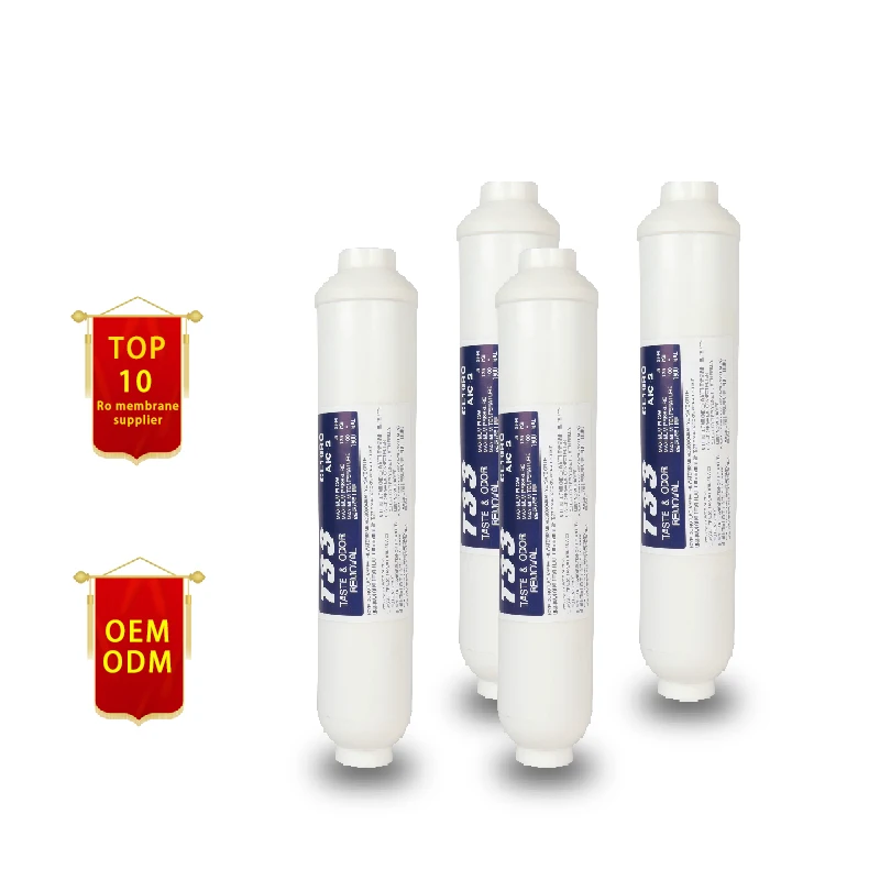 Qicen 0.1 Micron T33/PP High Flow Carbon Spun Water Filter Cartridge