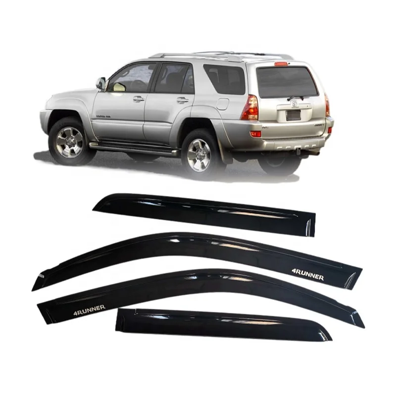 For Toyota 4Runner 2001-2006 Accessories Window Visors Sun Rain Guard RURF Wind Vent Deflectors