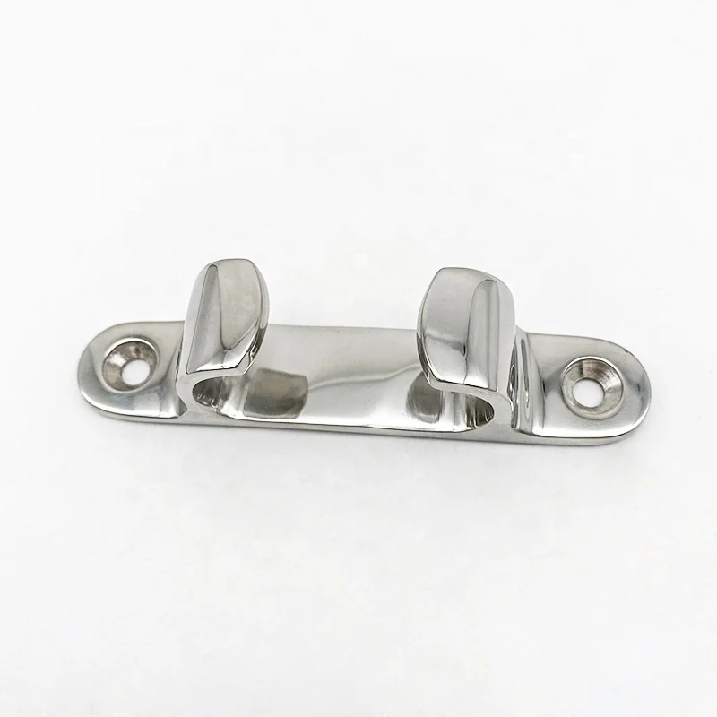 316 Stainless Steel Heavy Duty Straight Bow Chock Cleat Line Chock for Boat 4 inch 5 inch 6 inch 8 inch Length