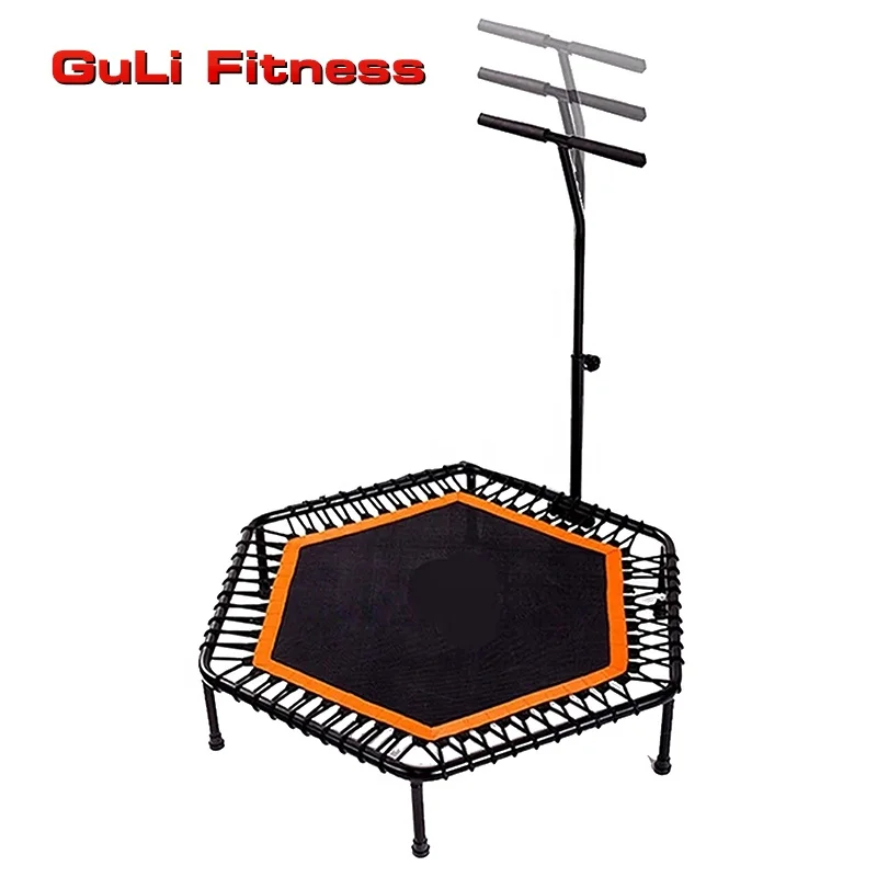 Батут для фитнеса Guli 40/45/48/50 дюймов бесшумный с регулируемой