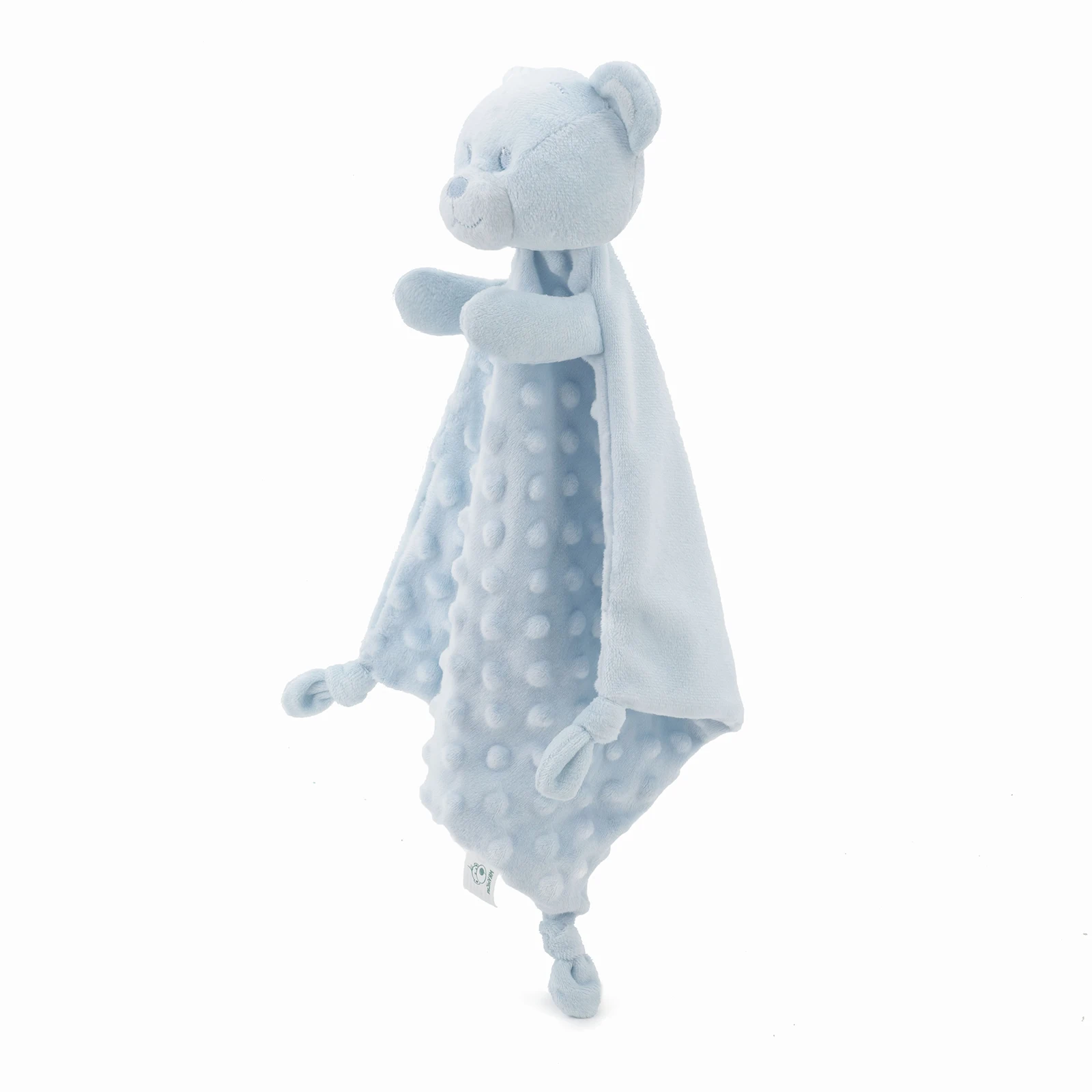 Baby Security Blanket, Soft Stuffed Animal Soothing Towel Baby Comfort Coral Velvet Sleep Appease Towel for Infant and Toddler