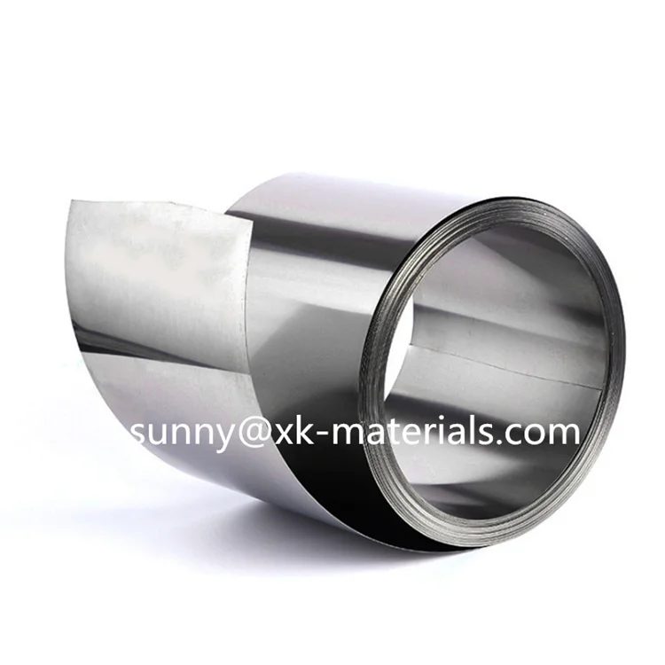 Corrosion-resistant pure vanadium foil thickness 0.1 0.2 0.3mm acid and alkali resistant V vanadium tape