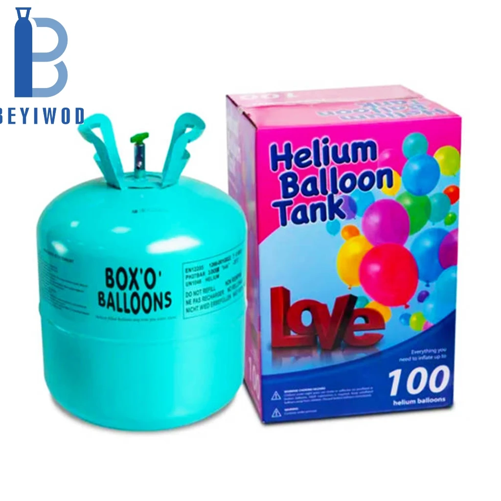 Wholesale and retail factory sell portable disposable balloon helium tank and balloons