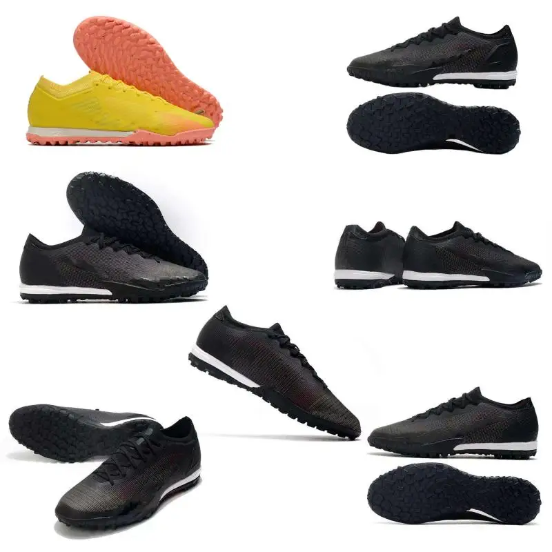 Oem Outdoor Athletic Kids Football Boots Custom American Soccer Cleats Shoes Men Without Spikes