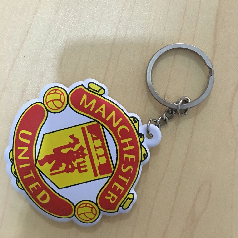 2022 promotional items with logo custom own brand rubber key chains 3d gift keychain custom embossing keyring PVC keychains