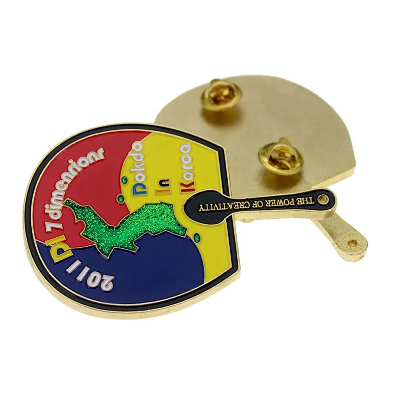 Wholesale Custom Badge Corporate Metal Pins Badges Europe Assorted Shape Lapel Pins