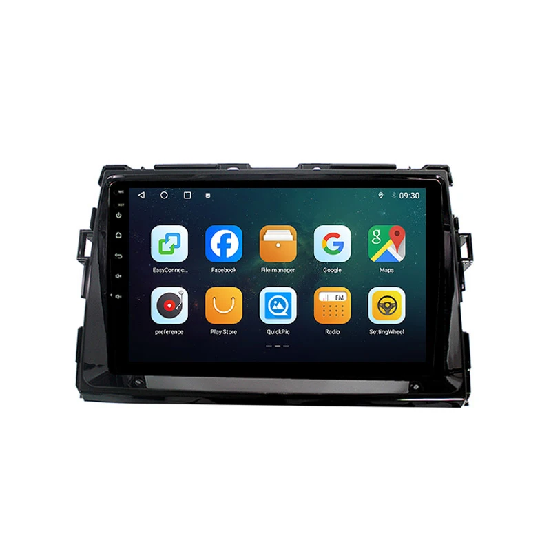 Фабрика OEM ODM 8-ядерный Android IPS QLED экран автомобильный GPS навигация для Toyota Previa Tarago Estima в автомобильном видео