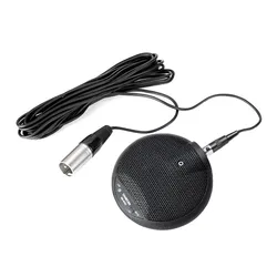 TAKSTAR BM-630C Recording Electret Condenser Microphone with XLR Cable Wide-range Boundary Microphone Mic for Church Meeting