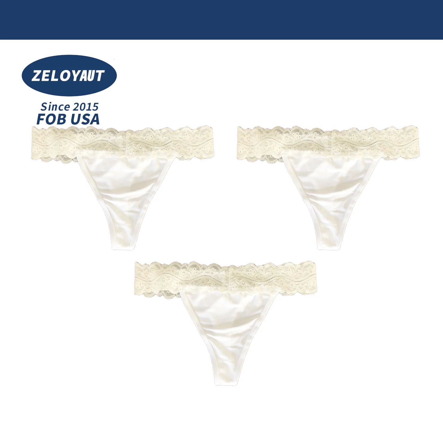Wholesale Sublimation blank lace panties for women sublimation underwear DIY personalized design sexy female underpants for girl