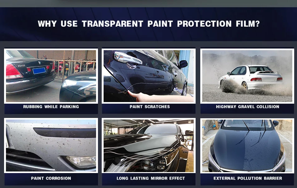 NICK Car Paint PPF 8 Mil Protection Interior Black Glossy Tpu Pdlc Wrapped Films Cars Smart Tint Film For Car