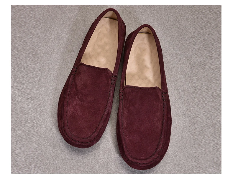 Оптовая продажа, Классические мягкие мужские мокасины для вождения, Пенни, лоферы, замша, кожа, топ-сайдеры, Мужская Классическая обувь