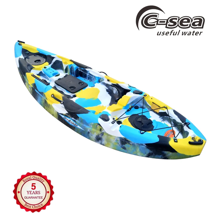 Пластиковый каяк для каноэ и рыбалки с принадлежностями для Каяка