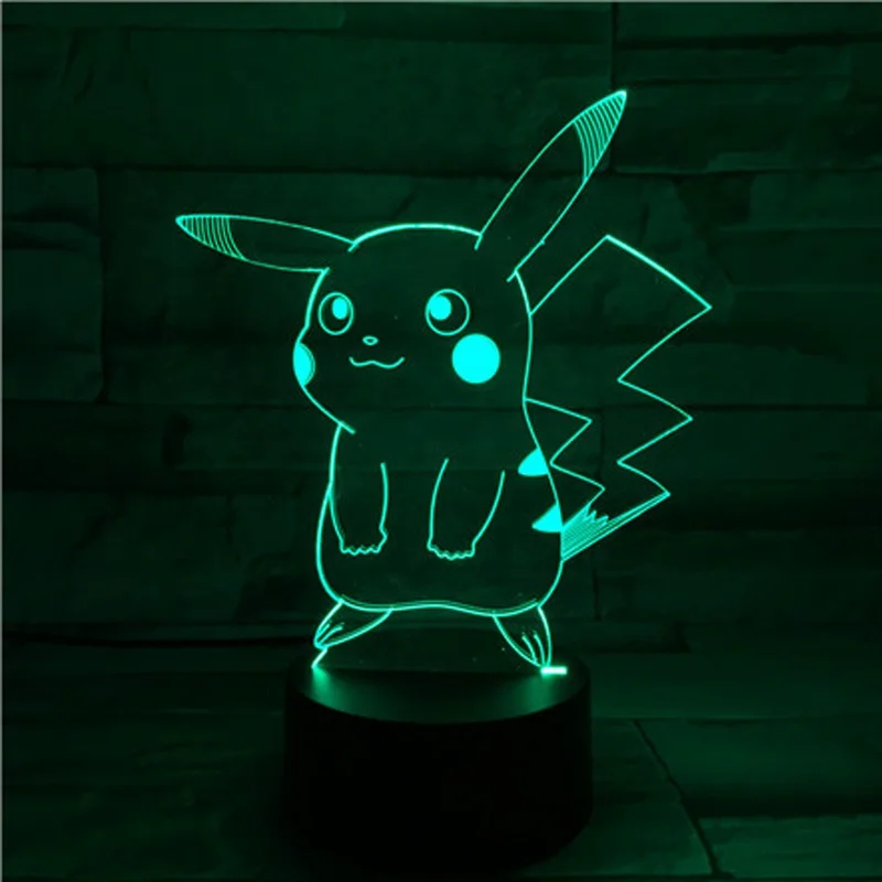 Promotional Gifts Creative Anime Lamparas Acrylic Table Desk 3D Photo Custom Kids Child Sleep Baby Night Light