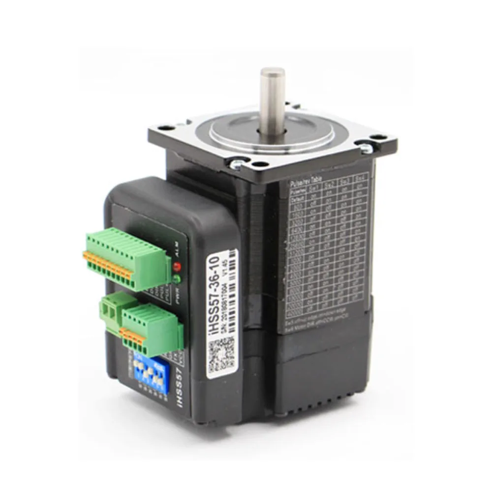 Nema23 Closed Loop Stepper Motor 1.2nm 2.0nm Nema 23 Hybrid Integrated Stepper Servo Motor With Driver