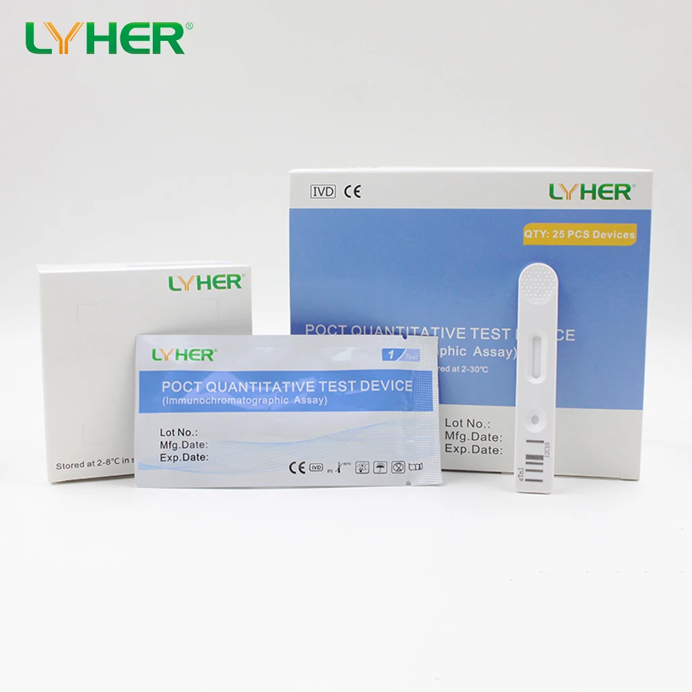 Cardiac Marker Troponin i Quantitative diagnose CTnI rapid test kit