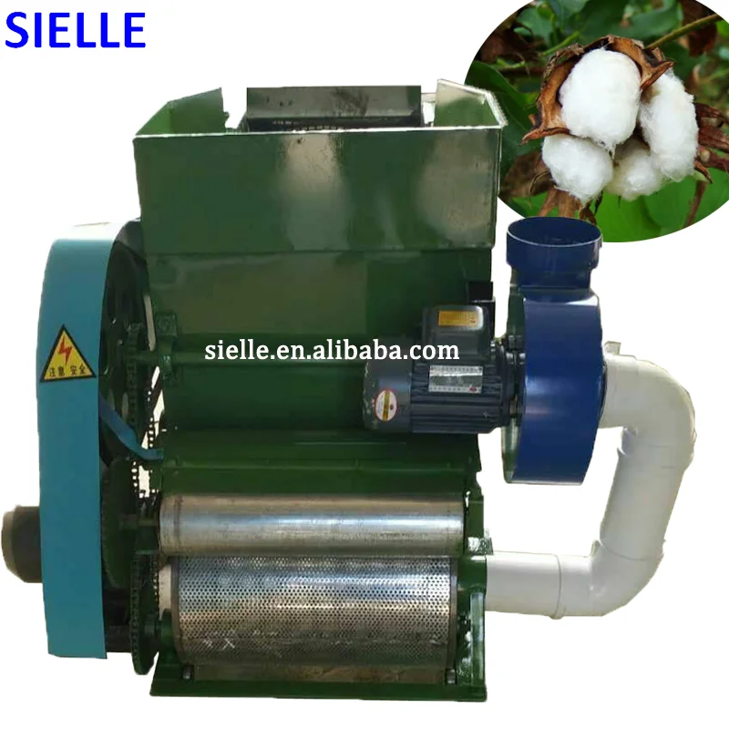 Small ginning cotton mission raw ginned cotton portable ginning machine