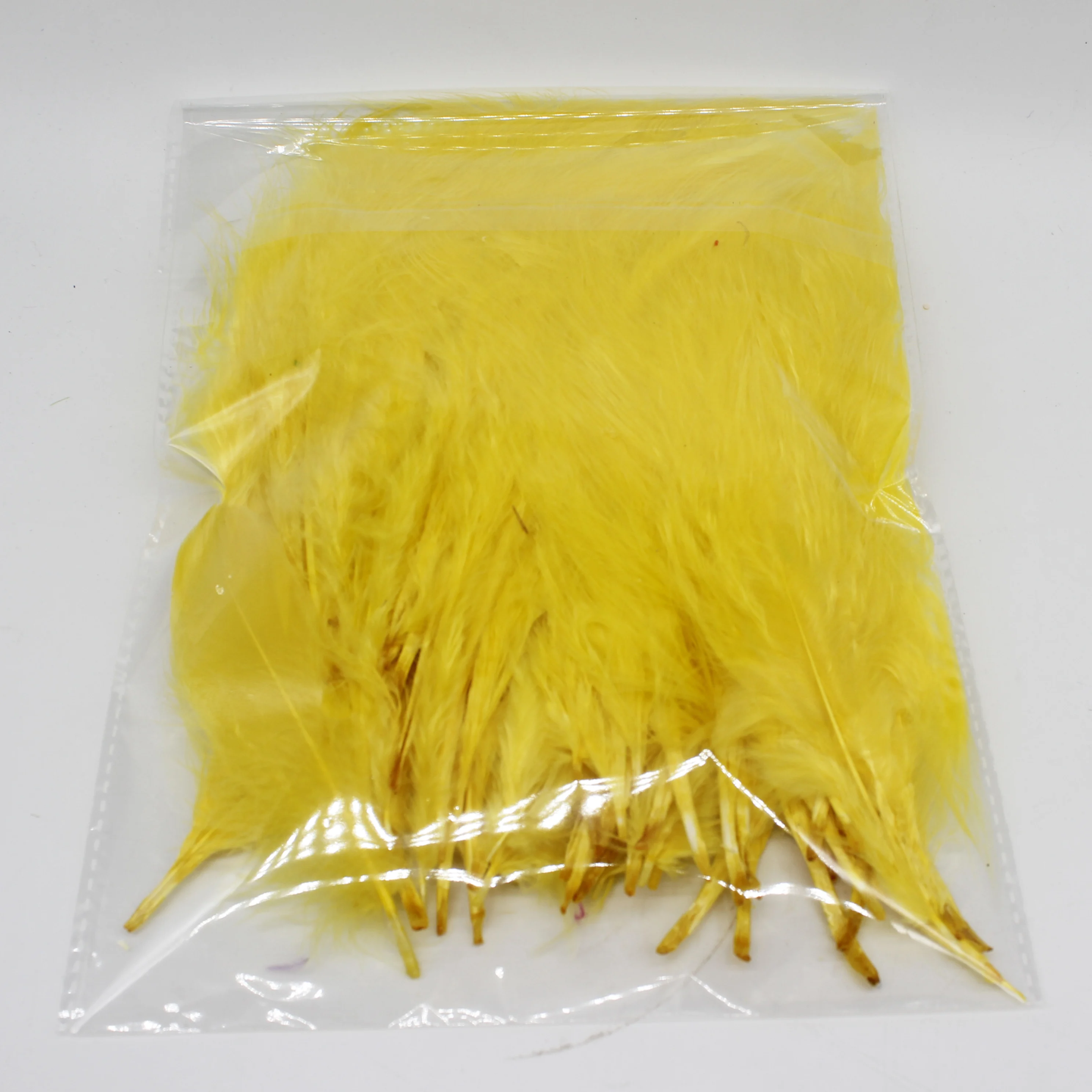 Child DIY Use Soft Multi Bright Yellow Turkey Feather Thick Bulk Dyed Color 10-15cm 100pcs Carnival Diy Costume Headdress