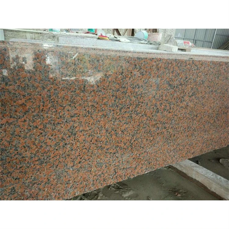 
China New Maple Red Factory G402 Natural Stone Granite Slab G402 