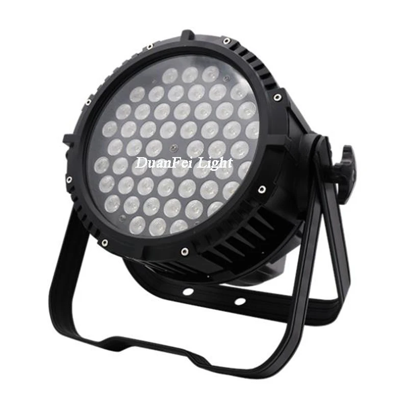 Stage dj disco dmx wall washer led wash spot par 54x3w rgb 3in1 led par can ip65