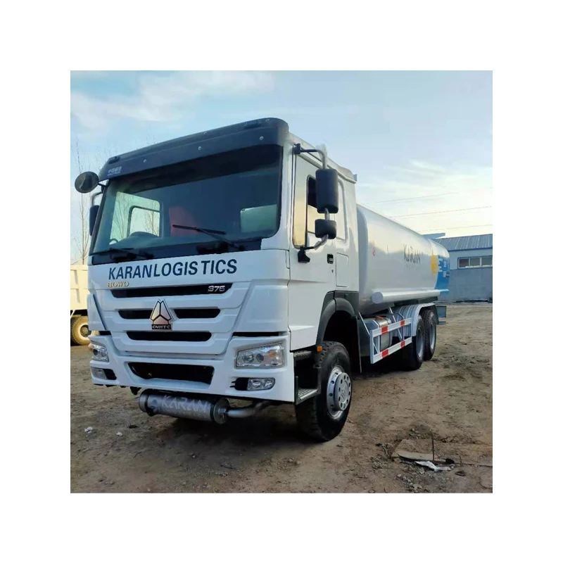 Used High Quality 20000L Sinotruck HOWO 6X4 Second Hand Fuel Tanker Trucks