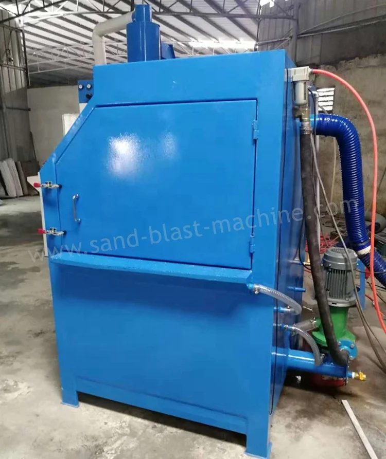 JL Vapor Sand Blasting Machine for tooling blasting work vapor sandblaster Dustless sandblast cabinet