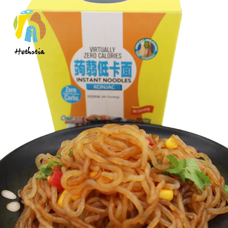 Горячая тонкая лапша паста Халяль рамен
