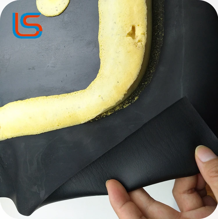 
semi pu embossed synthetic car seat leather furniture material 