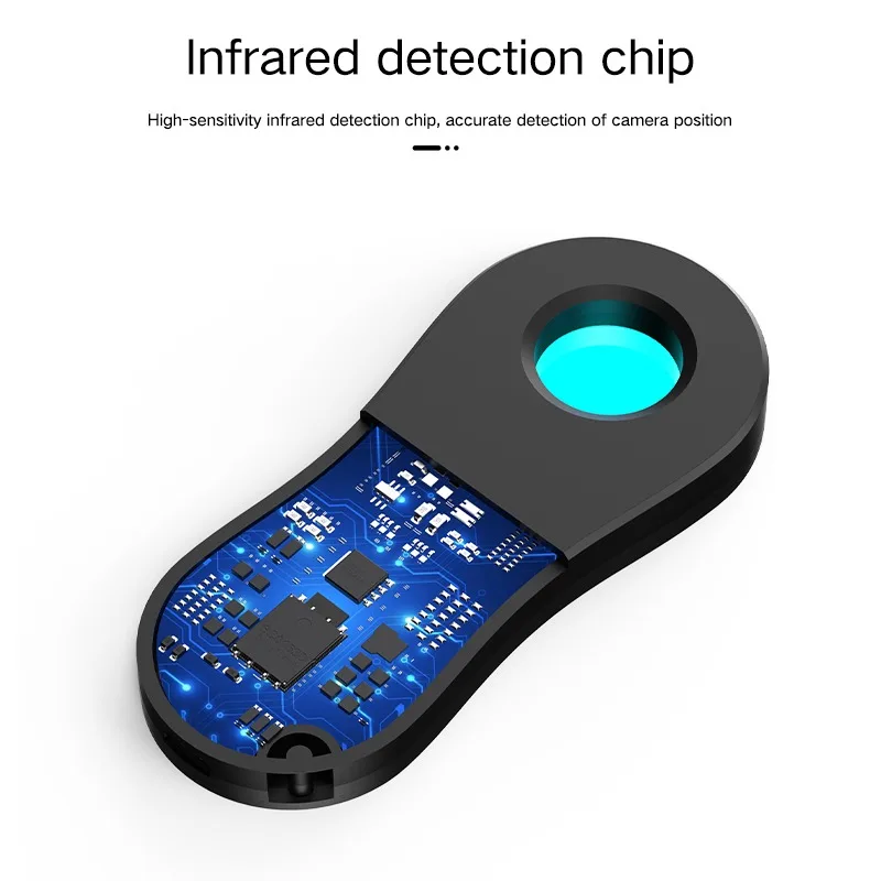 Anti-Spy Hidden Camera Laser Detector Spy Camera Finder Anti Spy Infrared Detector Finder Handheld Lens Detector