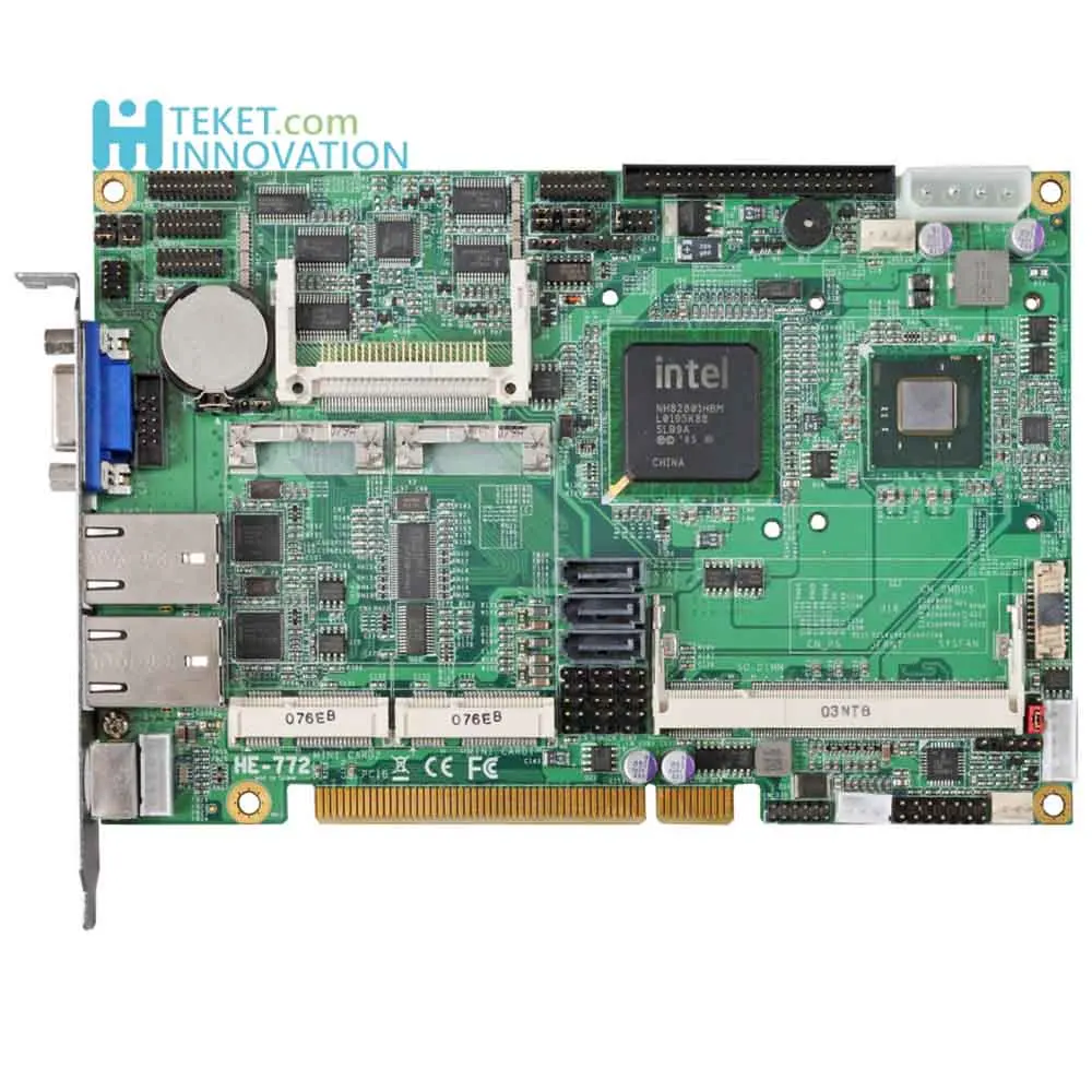 ORIGINAL INDUSTRIAL MOTHERBOARD FOR COMMELL HE-772 Half-size PCI-bus SBC with Intel Atom dual-core processor