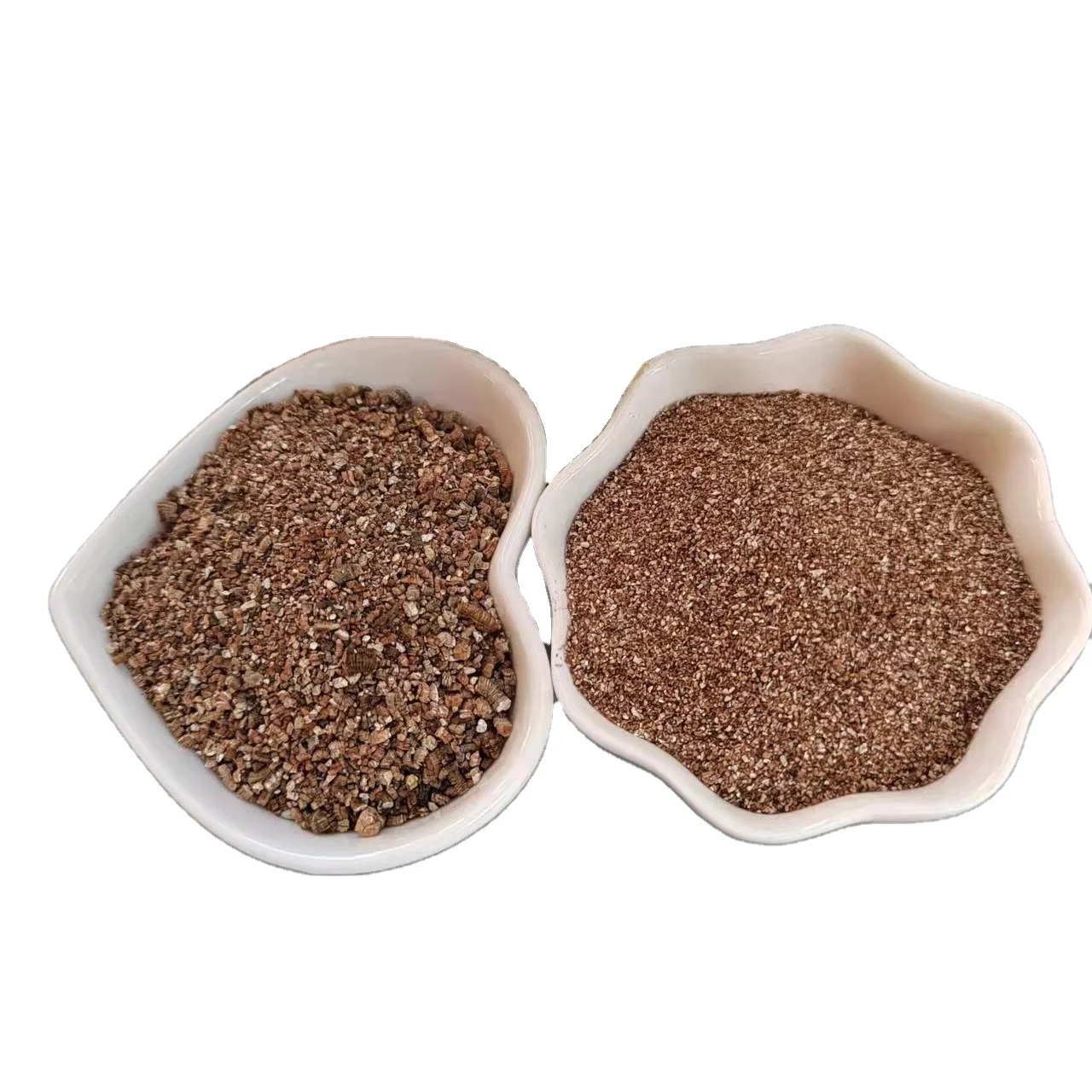 Finer grades of exfoliated vermiculite are used in friction linings primarily for the automotive market