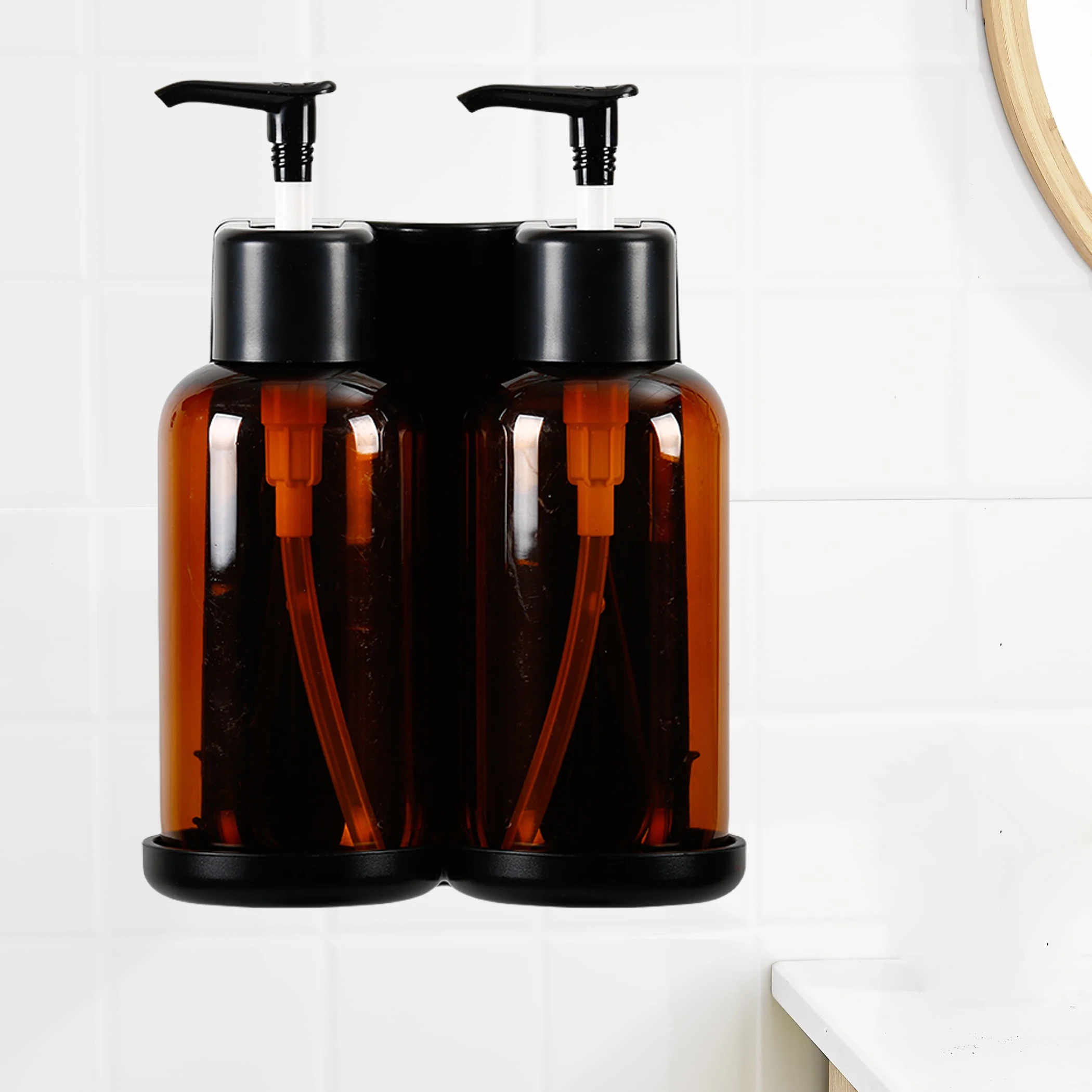 Дешевая оптовая продажа многоразовый запираемый абс пластиковый настенный дозатор для мыла с индивидуальными этикетками