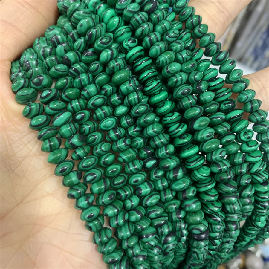 3*6mm Rondelle Stone Beads Natural Gemstone Spacer Diy Necklace Loose Abacus Natural Heishi Stone Beads