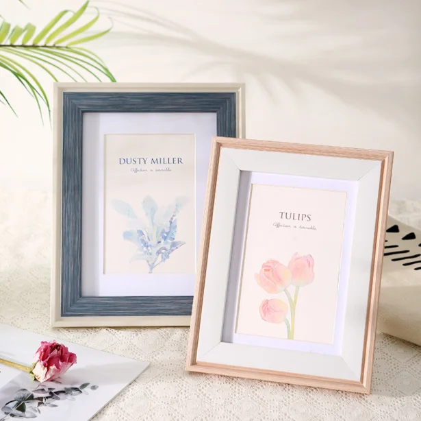 Wholesale Stylish A4 A3 Paper Size Light Plastic Art Picture Photo Frame for home decorate
