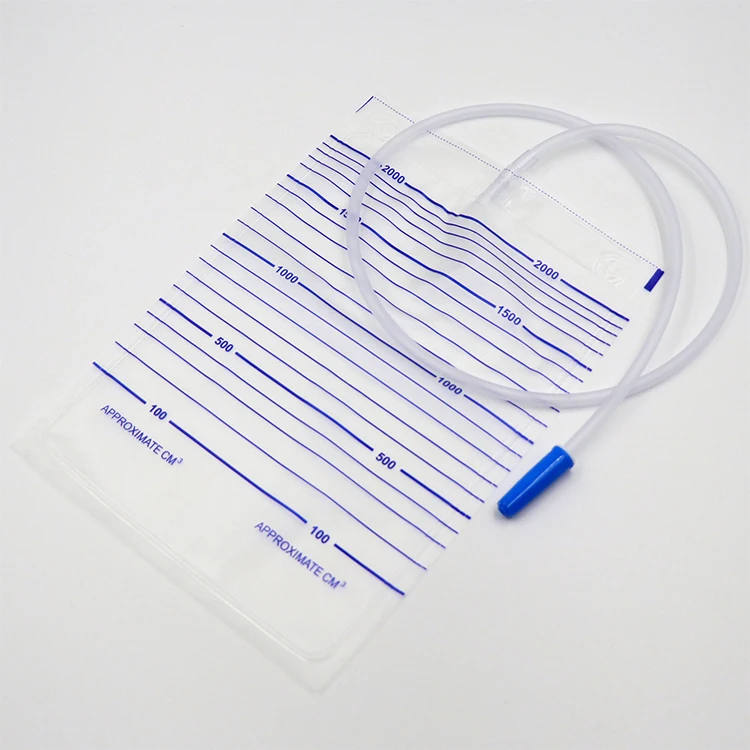 CE approved manufacturer dispozabag urine collection bag
