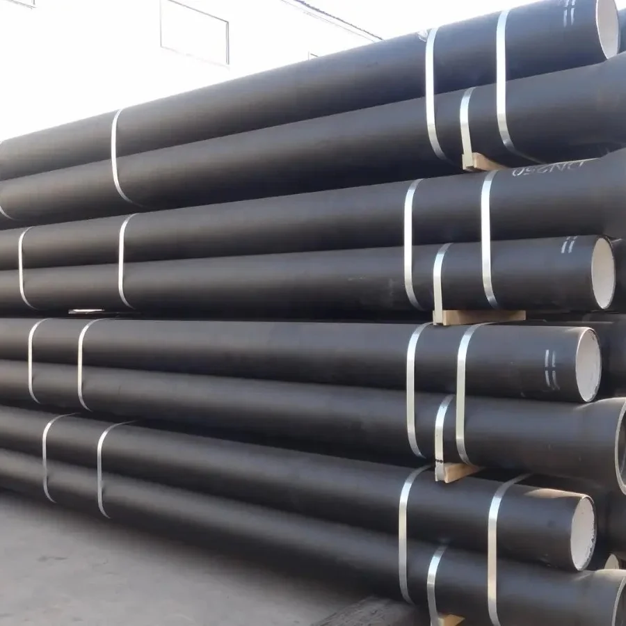 Class K9 DN80 DN300 DN500 Pipe 80mm 300mm 500mm Water Pressure Ductile Iron Pipe