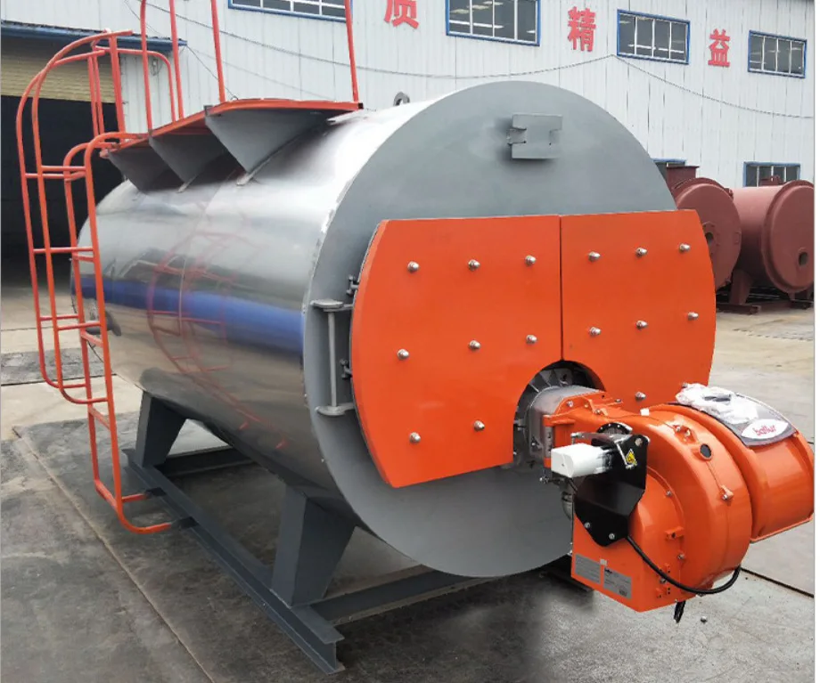 Industrial 1.5tons/h 10 mw 10t h wns Oil City Gas Diesel Fired Steam Generator Boiler Price