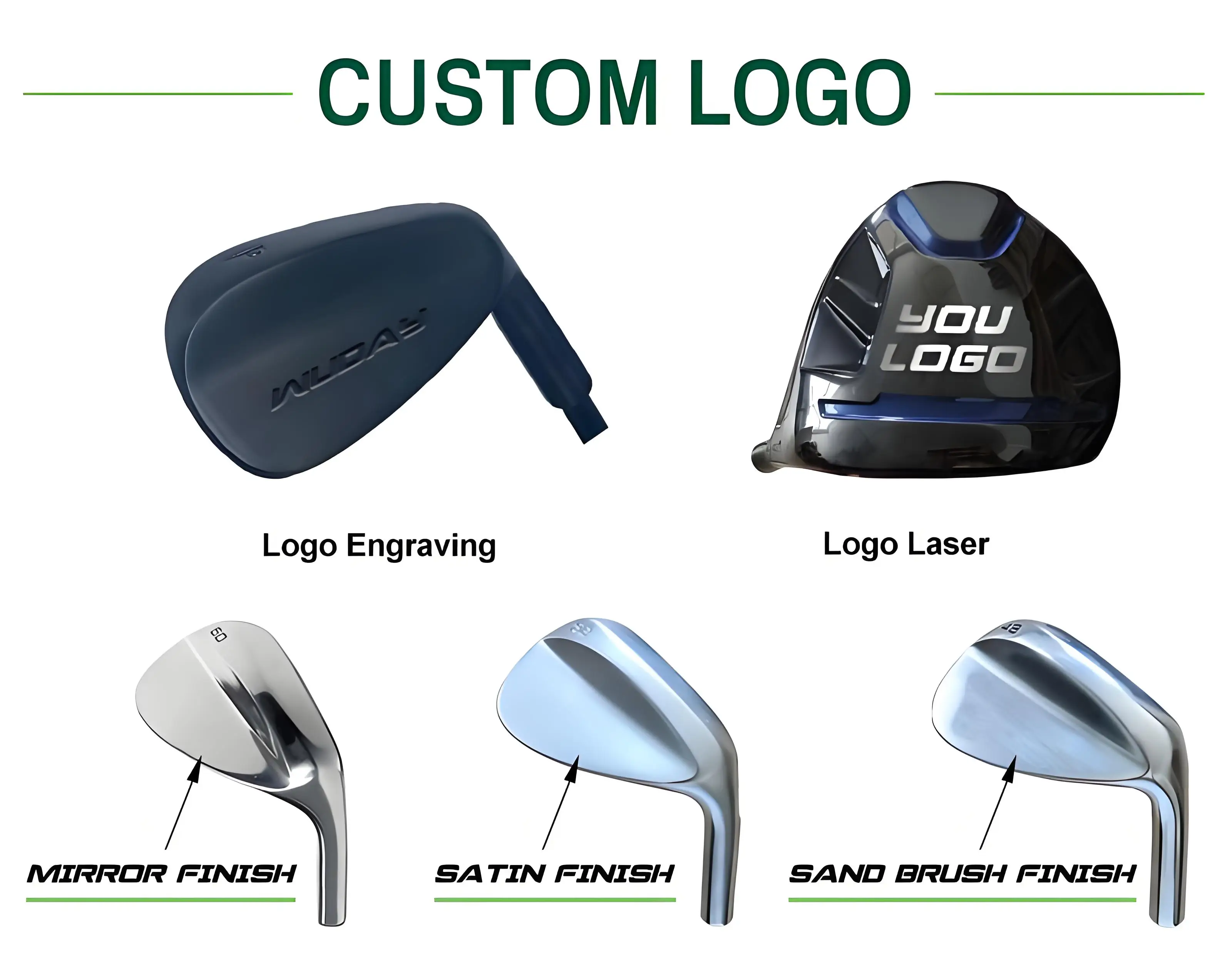 USGA conforming OEM Golf Clubs Irons Custom Design Logo Left/Right Handed Steel Set Golf Iron Head