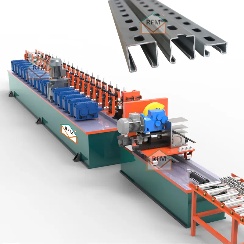 LM factory sale Dependable performance Slotted channels forming machine