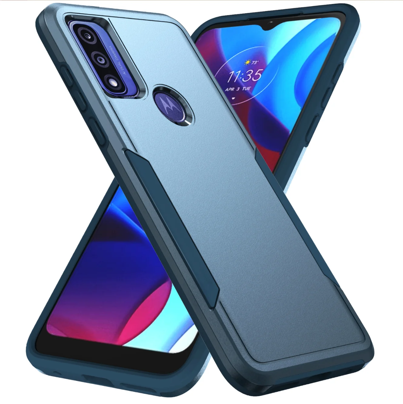 2021 Чехол для мобильного телефона с тройной защитой для motorola G Pure, четыре угла, защита от падения, чехлы для мобильных телефонов