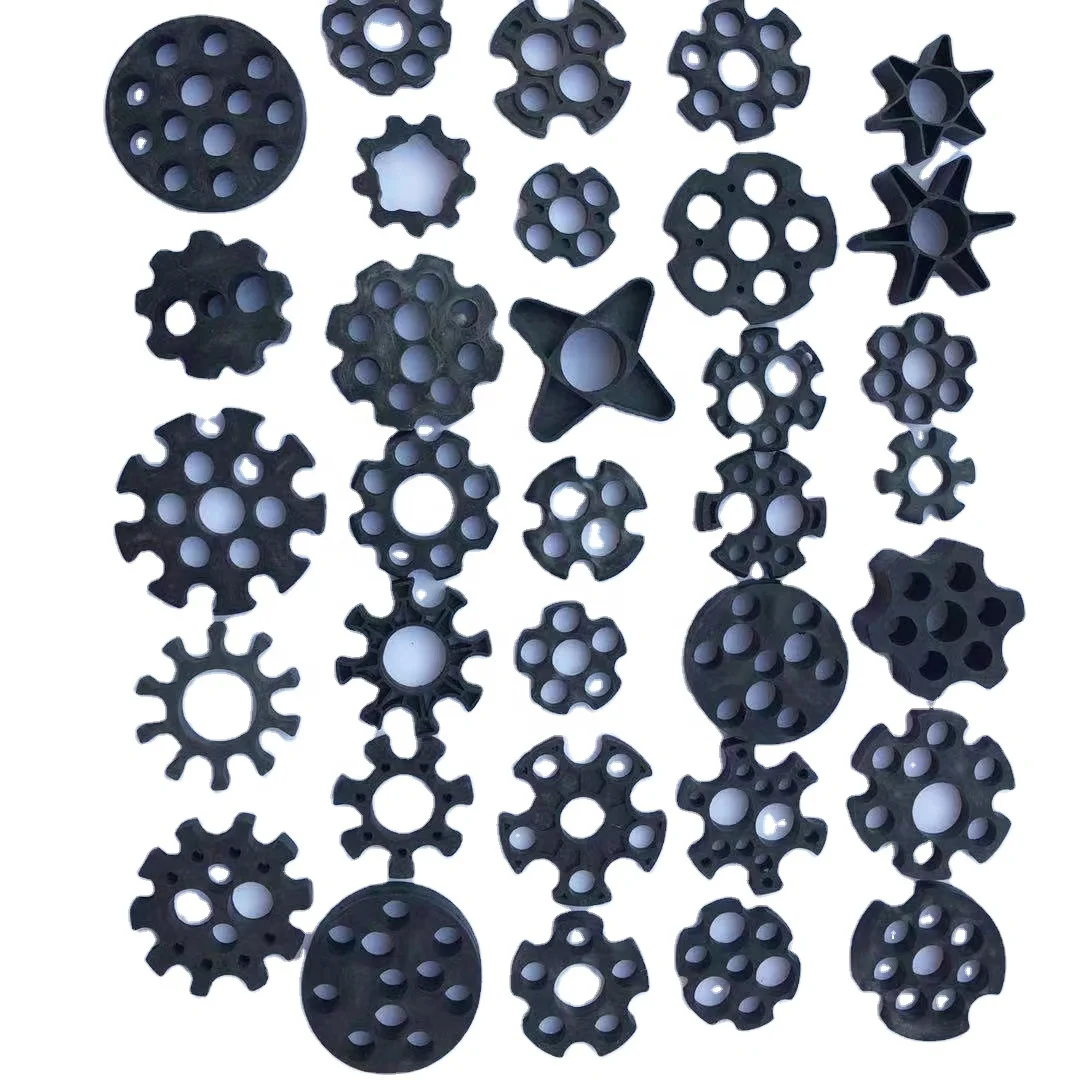 PVC plastic spacers for pre-stressed concrete multi-cables